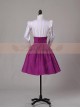 Palace Style Retro Victorian High Girdle Big Hem Skirt