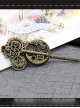 Steampunk Retro Watch Core Gear Key-shaped Hairpin