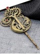Steampunk Retro Watch Core Gear Key-shaped Hairpin