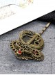 Steampunk Retro Watch Core Gear Key-shaped Hairpin