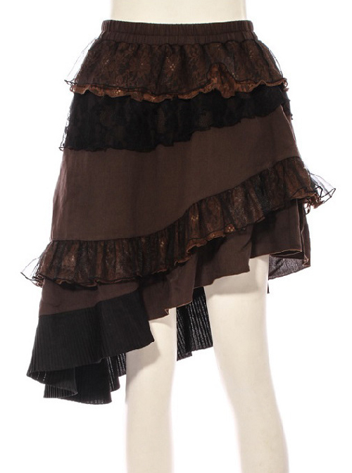 Steampunk Medieval Short Skirt