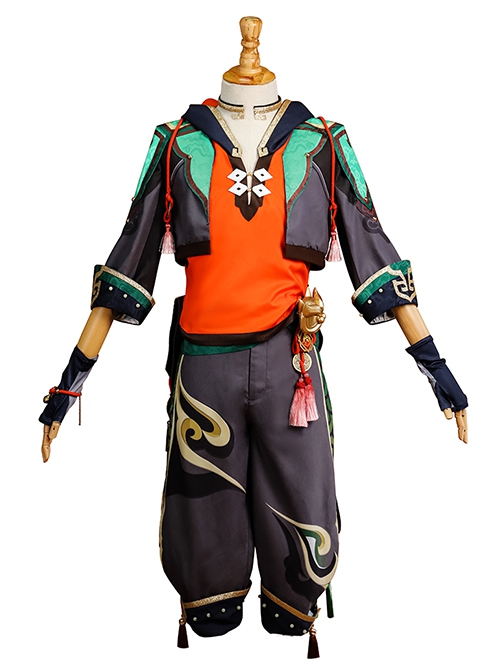 Genshin Impact Asmoday Ruler of Space Fullset Outfits Halloween Carnival Party Cosplay Costume