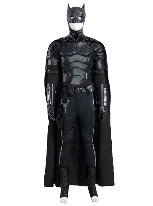 The Batman 2022 Bruce Wayne Battle Suit Halloween Cosplay Costume Upgrade  Version Set - Magic Wardrobes