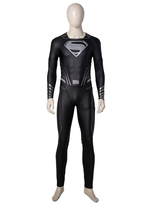 Man Of Steel Superman Clark Kent Battle Suit Halloween Cosplay Costume Set  - Magic Wardrobes
