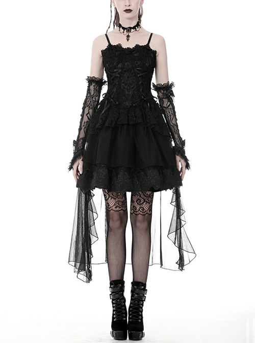goth dress with corset