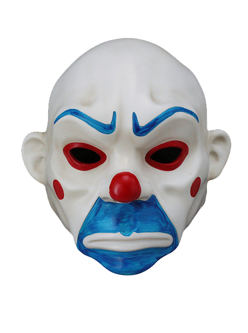 Blue Beard And Eyebrow Batman Clown Robber Mask Halloween Masquerade ...