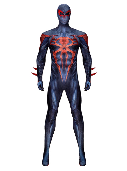 Comics Spider-Man 2099V2 Miguel O'Hara Battle Suit Halloween Cosplay  Costume Set - Magic Wardrobes