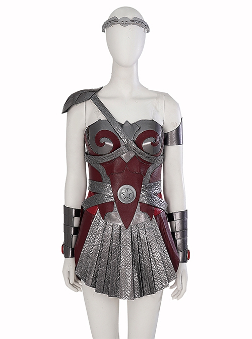 TV Drama The Boys Queen Maeve Halloween Cosplay Costume Set Without 